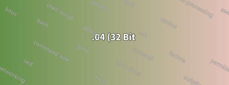 14.04 (32 Bit) Dual-Boot kann mit Windows 7 nicht installiert werden