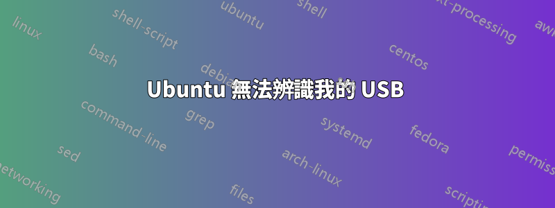 Ubuntu 無法辨識我的 USB