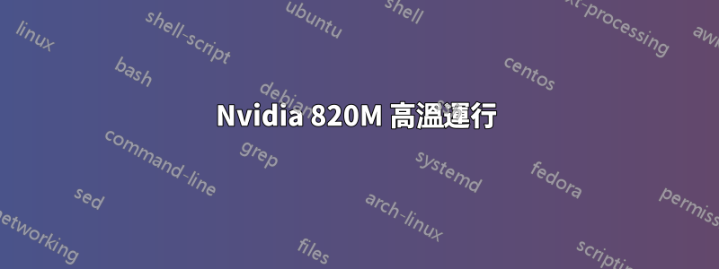 Nvidia 820M 高溫運行