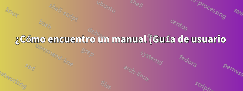 ¿Cómo encuentro un manual (Guía de usuario) para Ukopp?