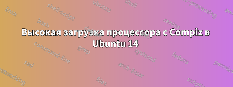 Высокая загрузка процессора с Compiz в Ubuntu 14