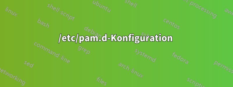 /etc/pam.d-Konfiguration