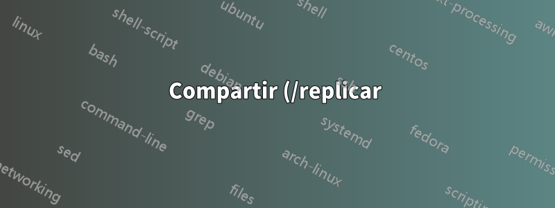 Compartir (/replicar) el contenido completo de un servidor Ubuntu en otro