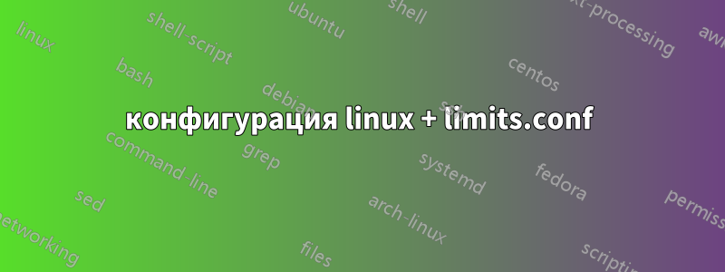 конфигурация linux + limits.conf