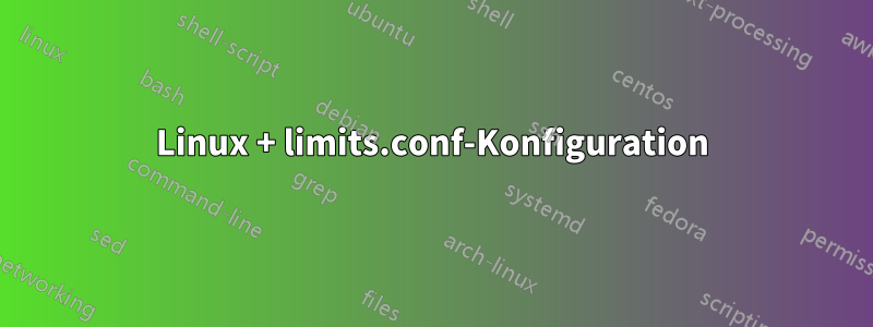 Linux + limits.conf-Konfiguration