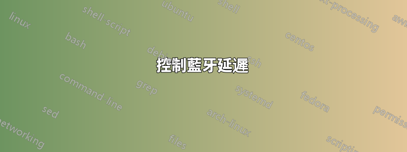 控制藍牙延遲