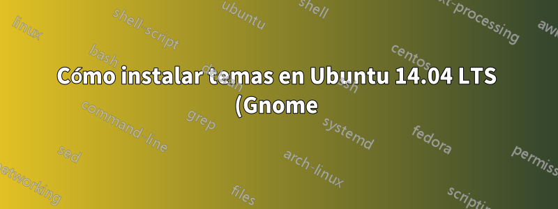 Cómo instalar temas en Ubuntu 14.04 LTS (Gnome)