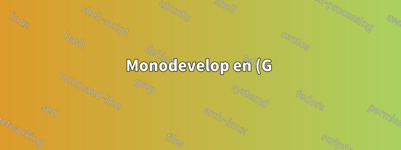 Monodevelop en (G)Ubuntu: escalado incorrecto en pantalla HiDPI