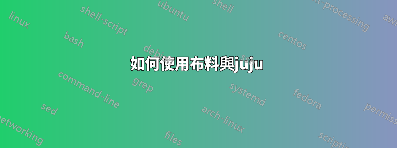 如何使用布料與juju