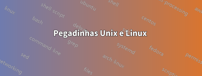 Pegadinhas Unix e Linux