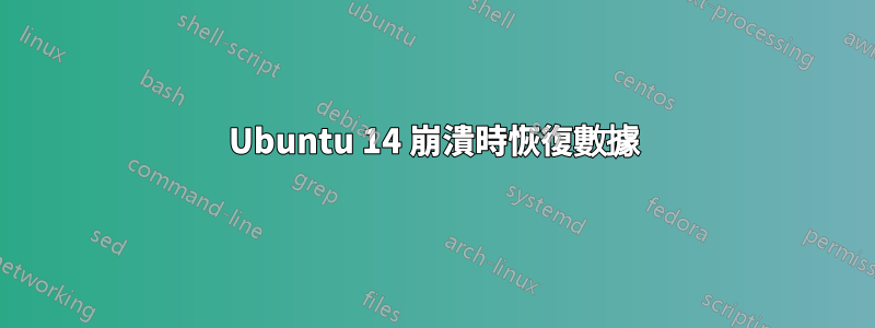 Ubuntu 14 崩潰時恢復數據