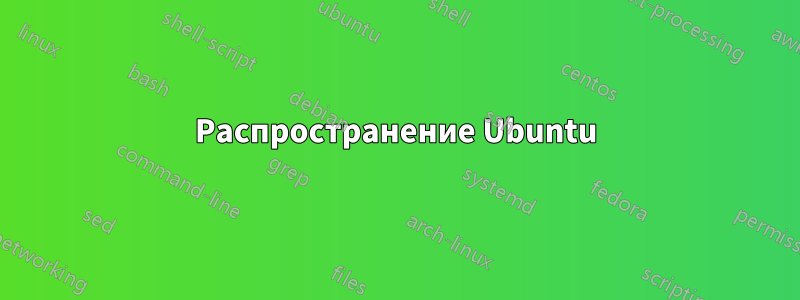 Распространение Ubuntu