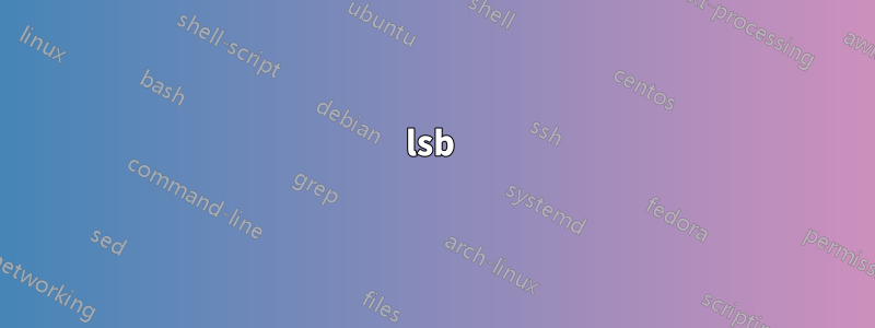 lsb 