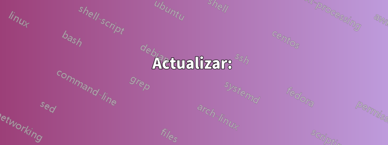 Actualizar: